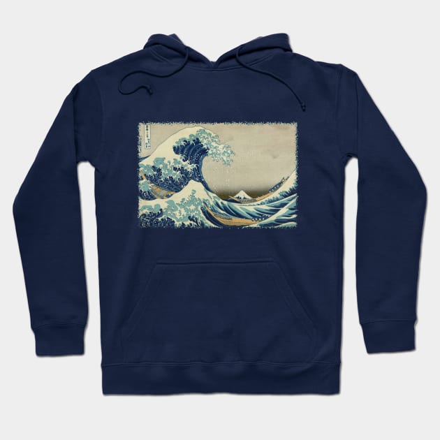 The Great Wave by Katsushika Hokusai Hoodie by MasterpieceCafe